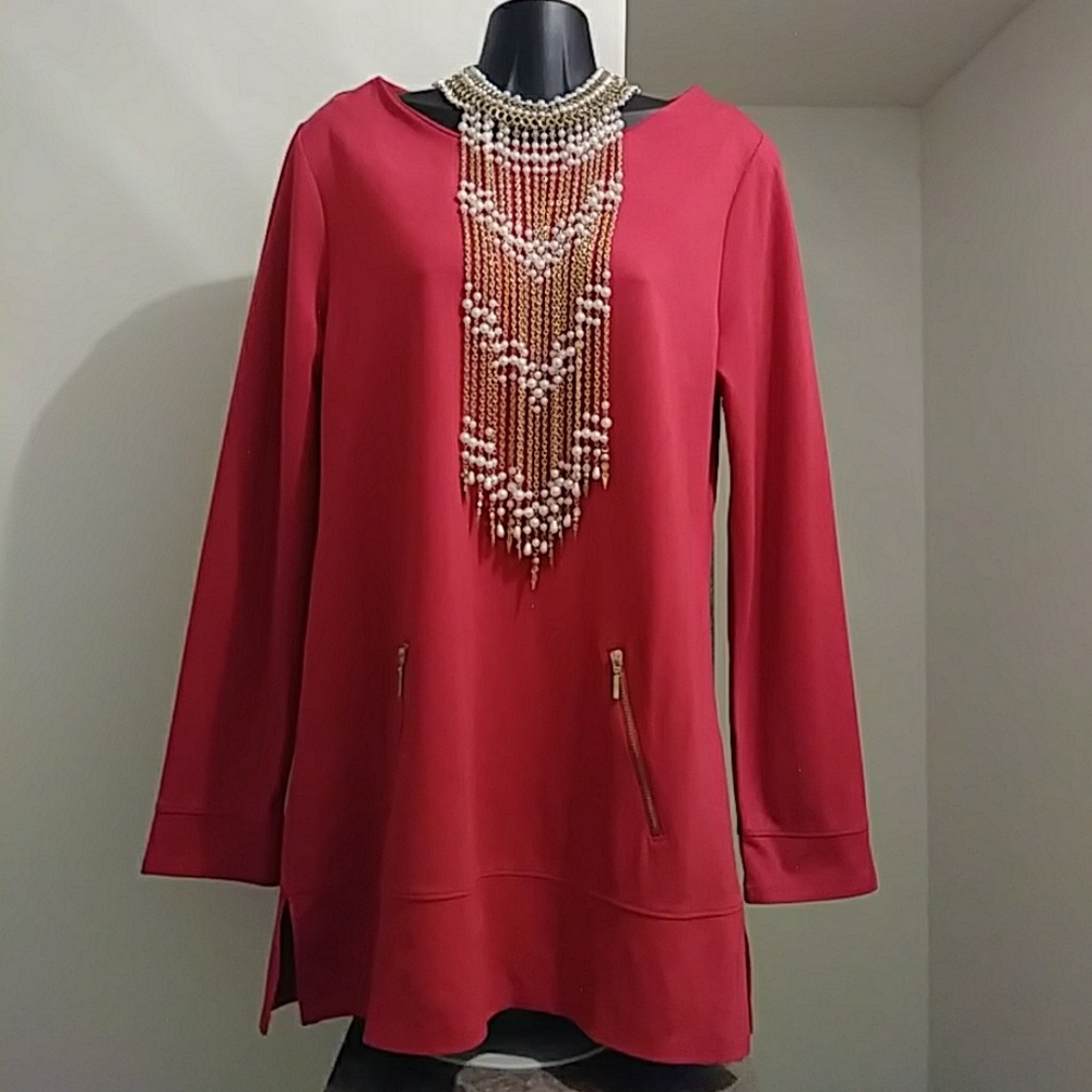 Chicos long sleeve sweater like top